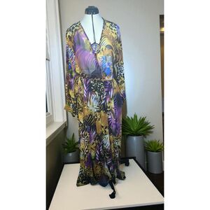 Gorgeous Women's Spy Zone Maxi Dress, Size XL.